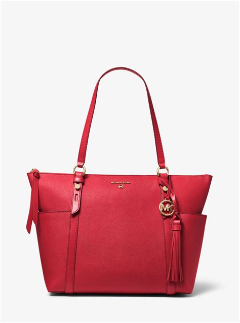 spare strap for michael kors carryall tote saffiano|michael kors sullivan large tote.